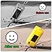 Silicone Case for Kodak CHARMERA Keychain Digital Camera Blind Box, Photo Mini Keychain Camera Sleeve with Precise Cutouts & Scratch Protection - Camera NOT Included (Yellow)