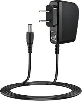 LIANSUM 9V DC Power Adapter Compatible with CasioTone Casio Keyboard Piano AD-5 WK-110 WK-200 LK-43 LK-100 CTK-2100 CTK-496 CTK-710 CTK-700 CT-360 CTK-573 CTK-611 AD-5MU / AD-5MR Replacement Charger
