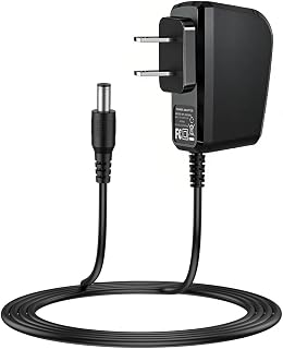 9V DC Power Adapter Compatible with CasioTone Casio Keyboard Piano AD-5 WK-110 WK-200 LK-43 LK-100 CTK-2100 CTK-496 CTK-710 CTK-700 CT-360 CTK-573 CTK-611 AD-5MU / AD-5MR Replacement Charger