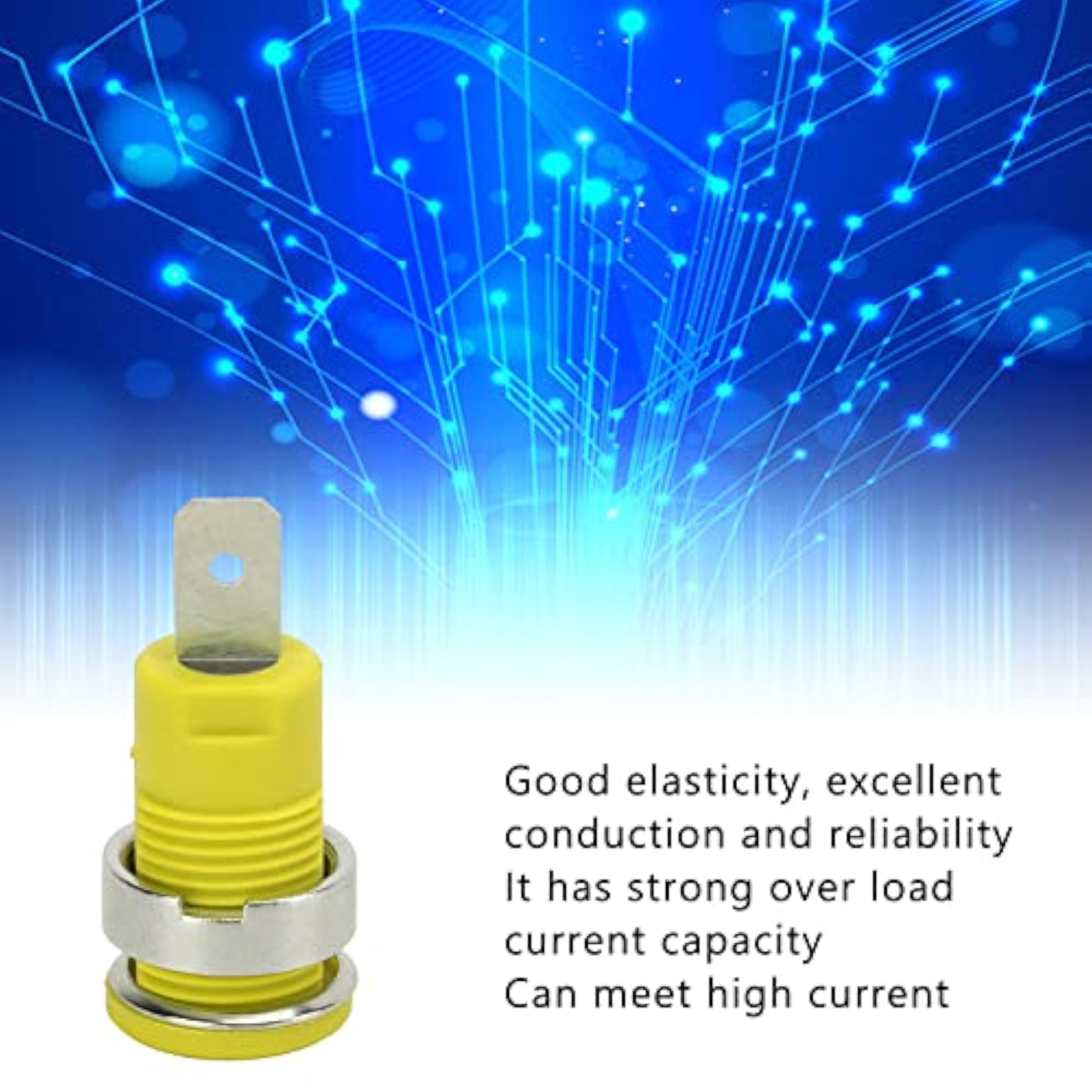 Gold Plated Banana Socket for Electronic Test Accessories