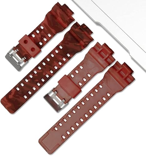 Miniatura 2 de Correa de reloj de repuesto de 0.630in, correa de resina compatible con Casio G-Shock GA100 GA110 GA120 GA100C GD100 GD120