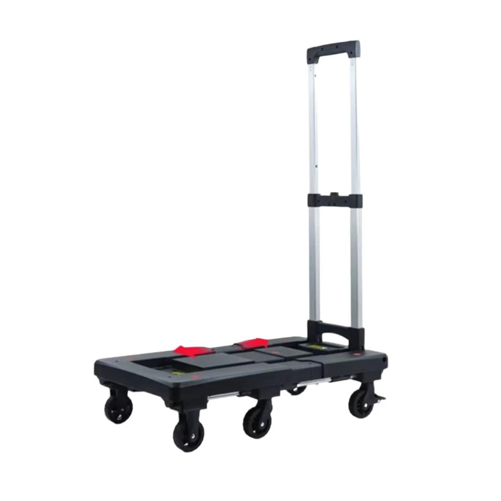 Carrito For Plantas con Ruedas, Carretilla Manual Plegable De Doble Propósito con Mango Telescópico Y Capacidad De Carga De 150 Kg(Color3)