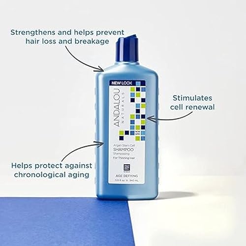 Miniatura 5 de Andalou Naturals Champú antiedad de células madre de argán 115 onzas