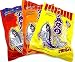 Taro Fish Snack BBQ, Hot Chili, Spicy Thai Food No Fat High Protein (3 x 30 g.) by Thai Premium (Original Version)