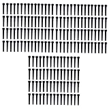 Pont de basse: 100 pièces broches de pont de guitare, clous à cordes, goujons à cordes, chevilles à cordes, accessoires de guitare.
