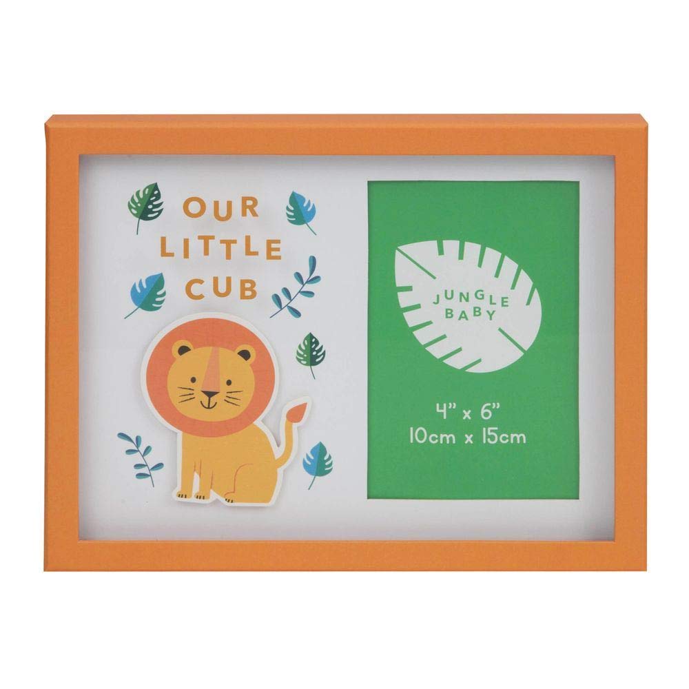 Widdop And Co Orange Widdop 4' X 6' - Jungle Baby London The Lion Frame - Our Little Cub