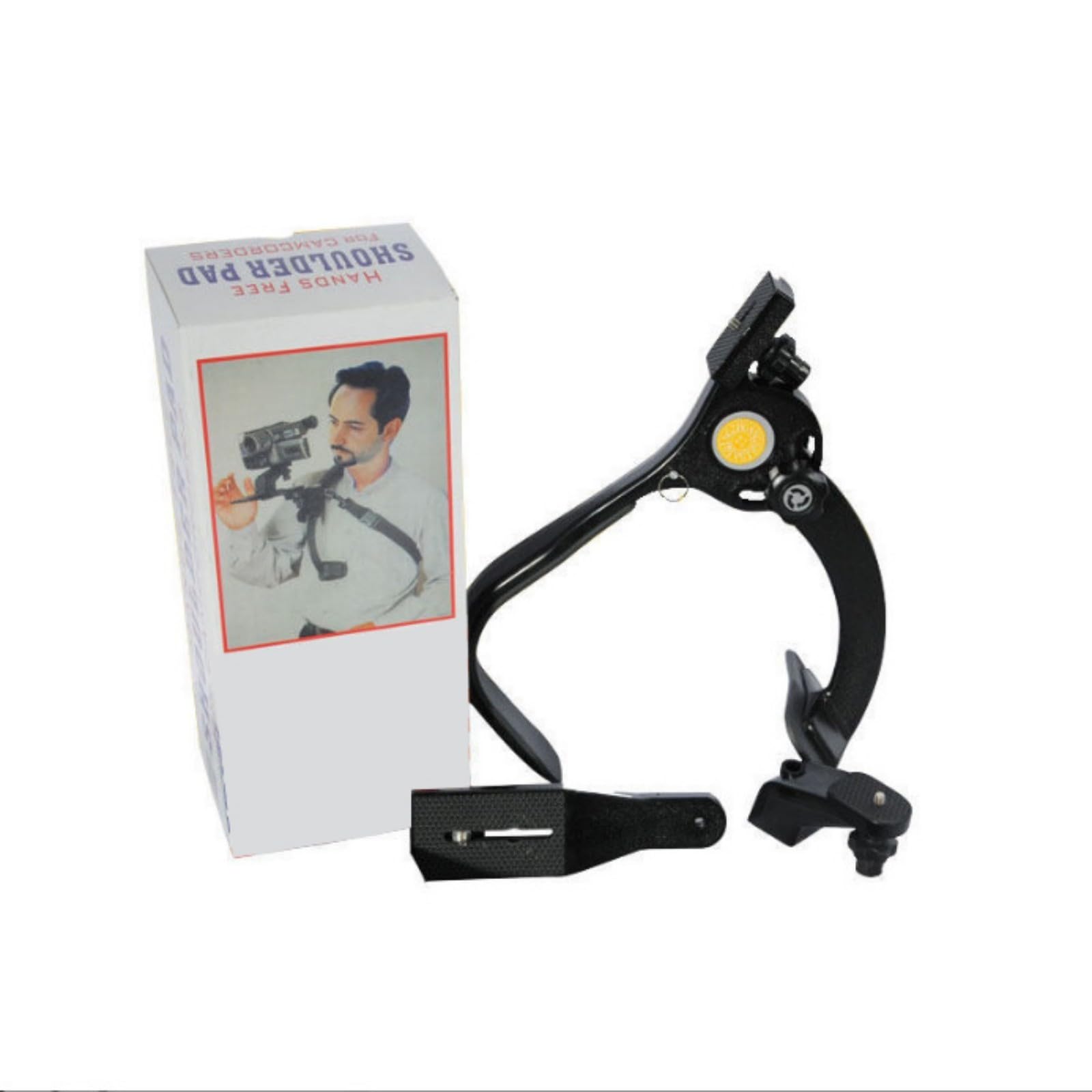 Stabilizzatore per spalla per fotocamera, stabilizzatore fotografico per fotocamere, videocamere, può contenere a 6 kg, Smiple da installare per fotografi, stabilizzatore per fotocamera,