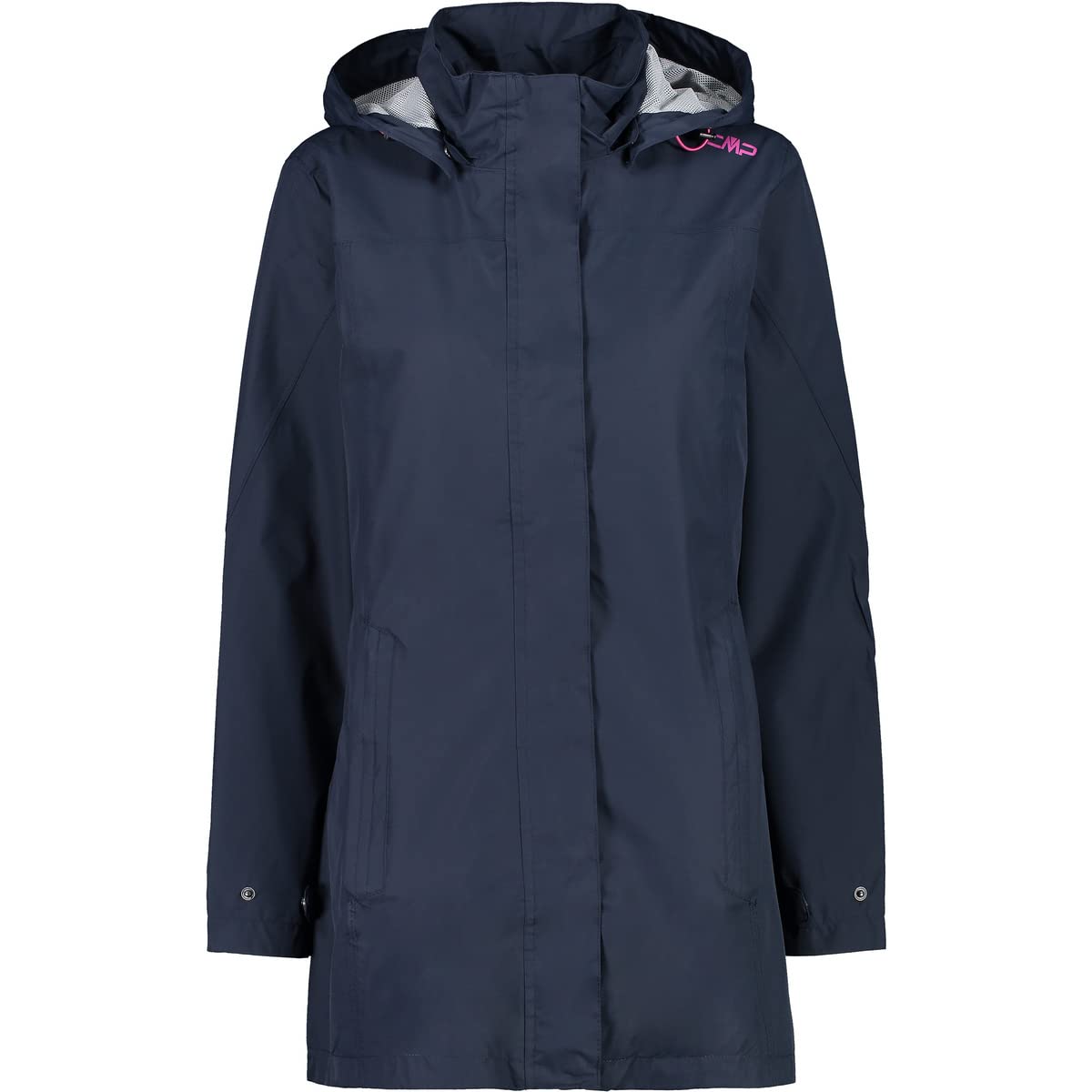 CMP Windproof Long Hooded Jacket, Blue, D34