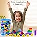 Dimple Building Blocks for Toddler (300 Pcs) Stacking Toys & Puzzle Games for Learning and STEM Fun Montessori Toys, Educational Baby Blocks Age 3+ Toddler Boy & Girl Birthday for Kids