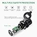 BAODANTECH Quick Charge 3.0 USB Car Charger, 12V/24V 36W Aluminum Waterproof Dual Quick Charge3.0 USB Fast Charger Socket Power Outlet with LED Display for Boat, Motorcycle, Truck, Golf Cart and More