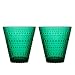 Produktbild Iittala - Kastehelmi - Glas/Trinkglas/Wasserglas - 30 cl - Emerald/Grün - 2 Stück