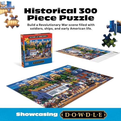 Rompecabezas Buffalo Games - Eric Dowdle - Victoria en Yorktown - 300 piezas grandes | Arte de Eric Dowdle, fabricado en EE.UU., piezas de agarre fácil, cartón reciclado, tamaño: 21 x 15 pulgadas, incluye póster, arte enmarcable, ideal para regalo miniatura 2