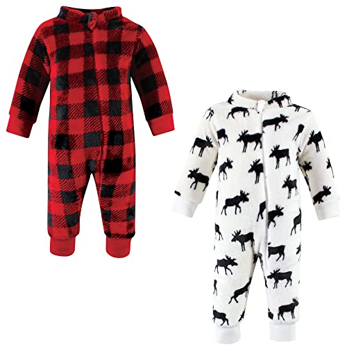 Image of Hudson Baby baby-girls Plush Jumpsuits