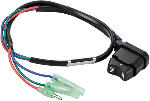 DSkoiph 87-18286A43 Power Boat Trim & Tilt Switch Assembly Outboard Remote Control Box Compatible with Mercury Mariner 87-16991A1, 87-18286A2, 87-18286A26