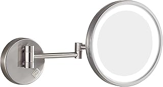 Espejo de maquillaje con luces y aumento de 1...