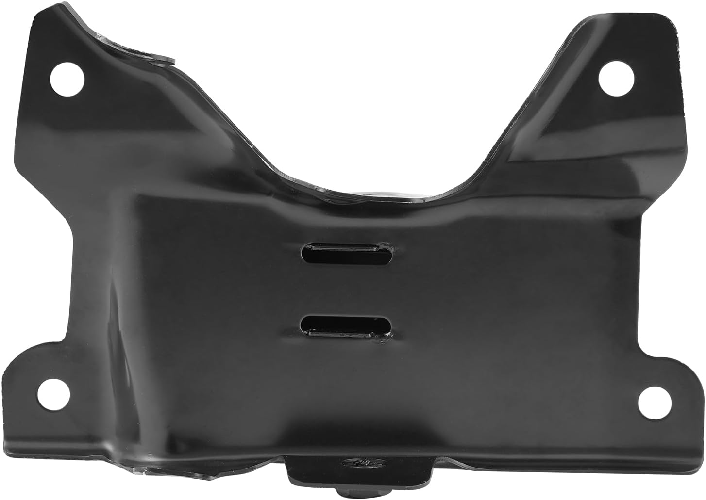 Auto Dynasty GM1067179 Front Outer Bumper Cover Support Bracket Compatible with Chevy Silverado 1500 2007-2013, Passenger Right Side, Polished Black