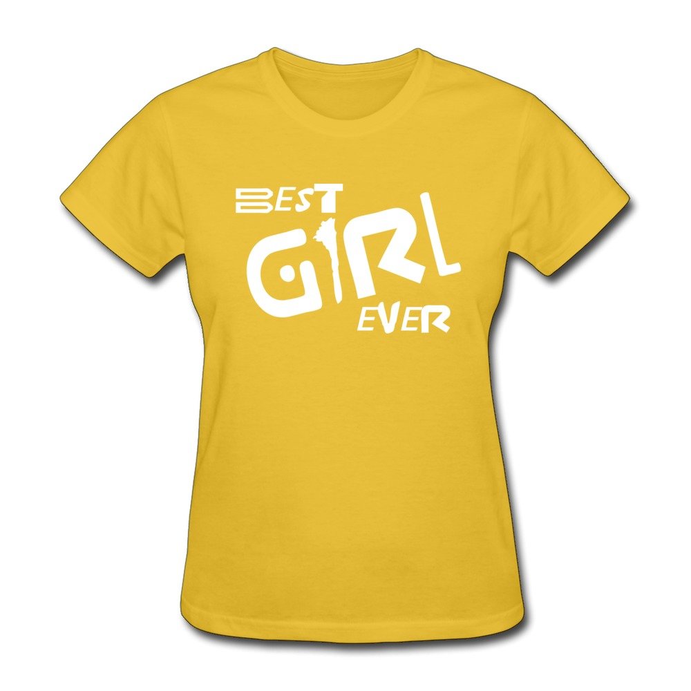 JSFAd Women's Best Girl Ever T-Shirt