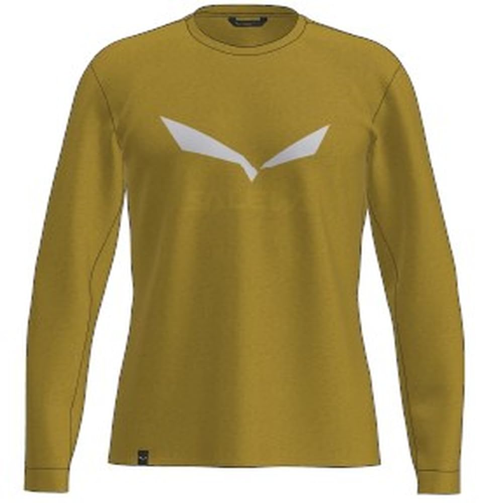 Salewa Solidlogo Dry M L/S Tee. T-Shirt Homme