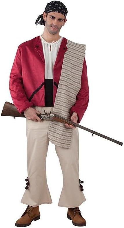 DISBACANAL Disfraz de Bandolero para hombre - XL