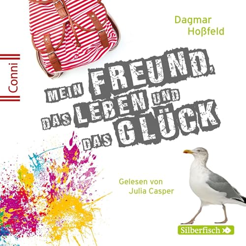 Diseño de la portada del título Mein Freund, das Leben und das Gl&uuml;ck