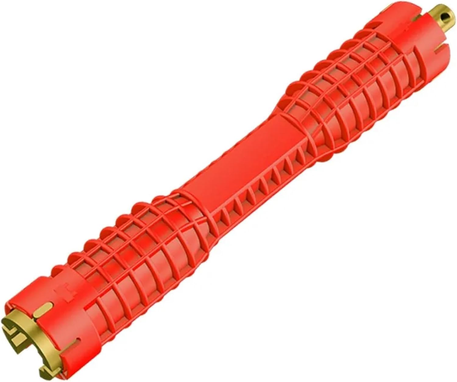 AVIMYA Multifunctional Water Pipe Double End Wrench Basin Bottom Pliers Sleeve Bathroom Faucet Sink Installation and Maintenance Tool (Color : Red)