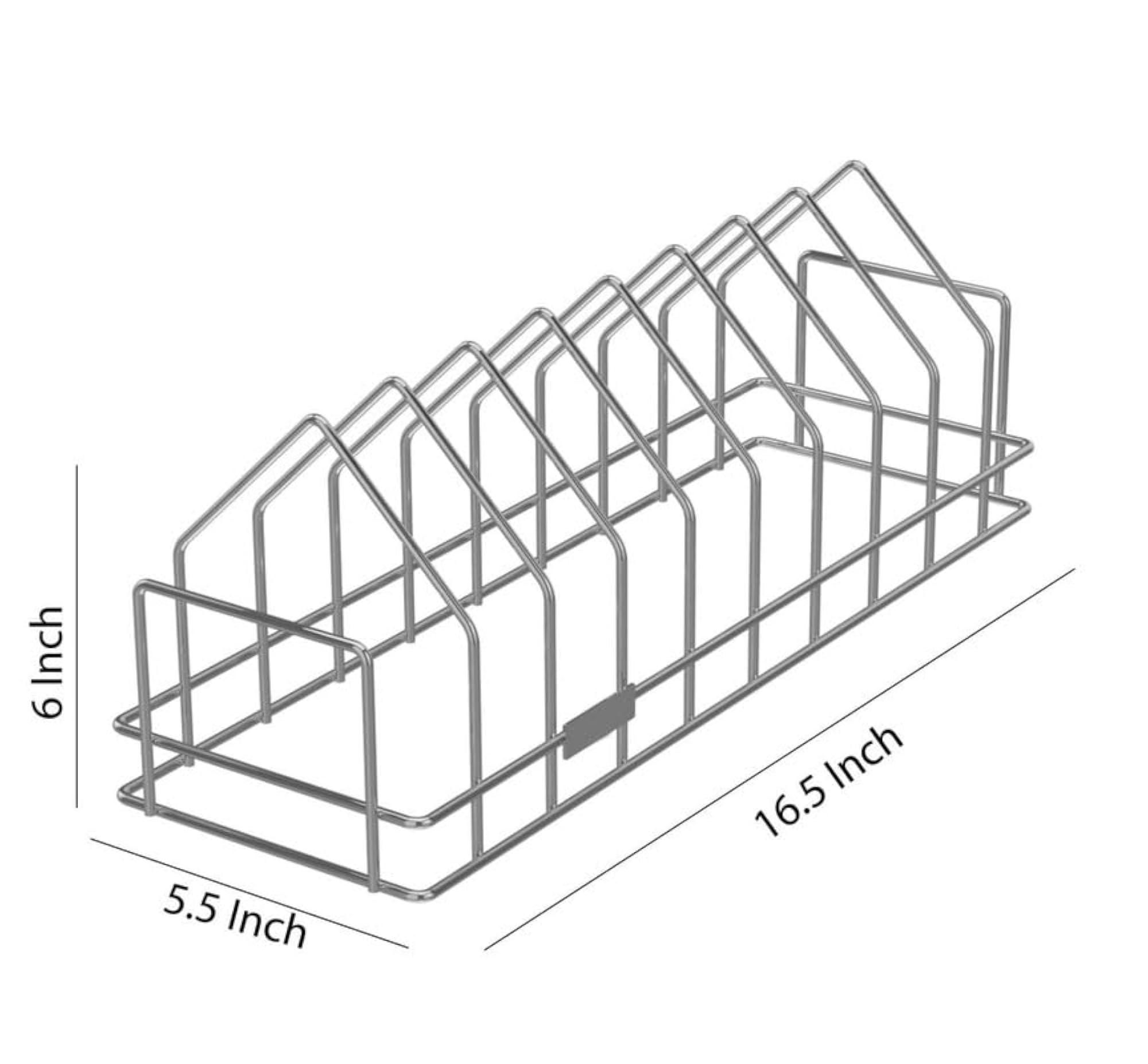 Stainless Steel Dish Rack, Multi-Tier Kitchen Stand