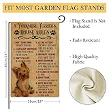 Zoom IMG-2 dog s house rules bandiera Zoom IMG-2 dog s house rules bandiera