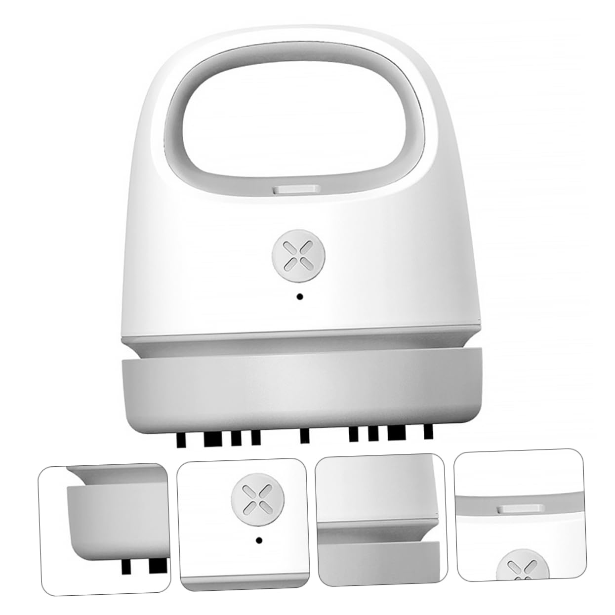 ERINGOGO Aspiratore da Tavolo Portatile, Pulitore USB Abs Leggero | Raccoglie Cenere e Briciole, Adatto per Ufficio e Casa, Formato Compatto Ricarica USB