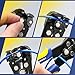 haisstronica Self-Adjusting Wire Stripper,2 in 1 Stripper/Cutter 6 inch Heavy Duty Automatic Wire for 10-24 AWG Stranded,Solid,Landscape Etc