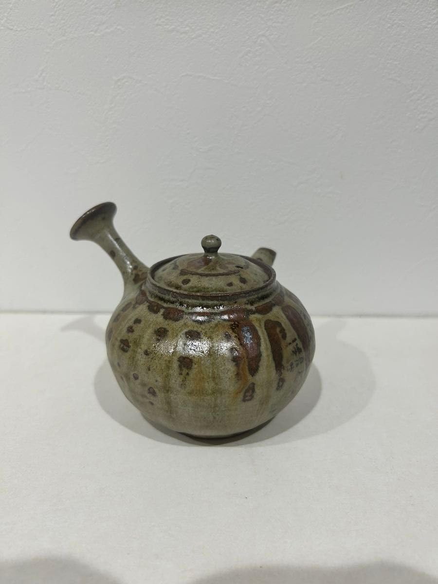 小川甚八 焼締水注（急須） 笠間 小川甚八 焼締水注（急須） 笠間 小川甚八作 急須