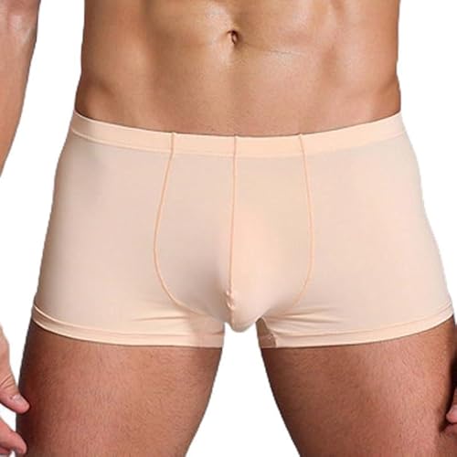 Boxer pour homme avec design léger pour un confort respirant (taille L, nude)