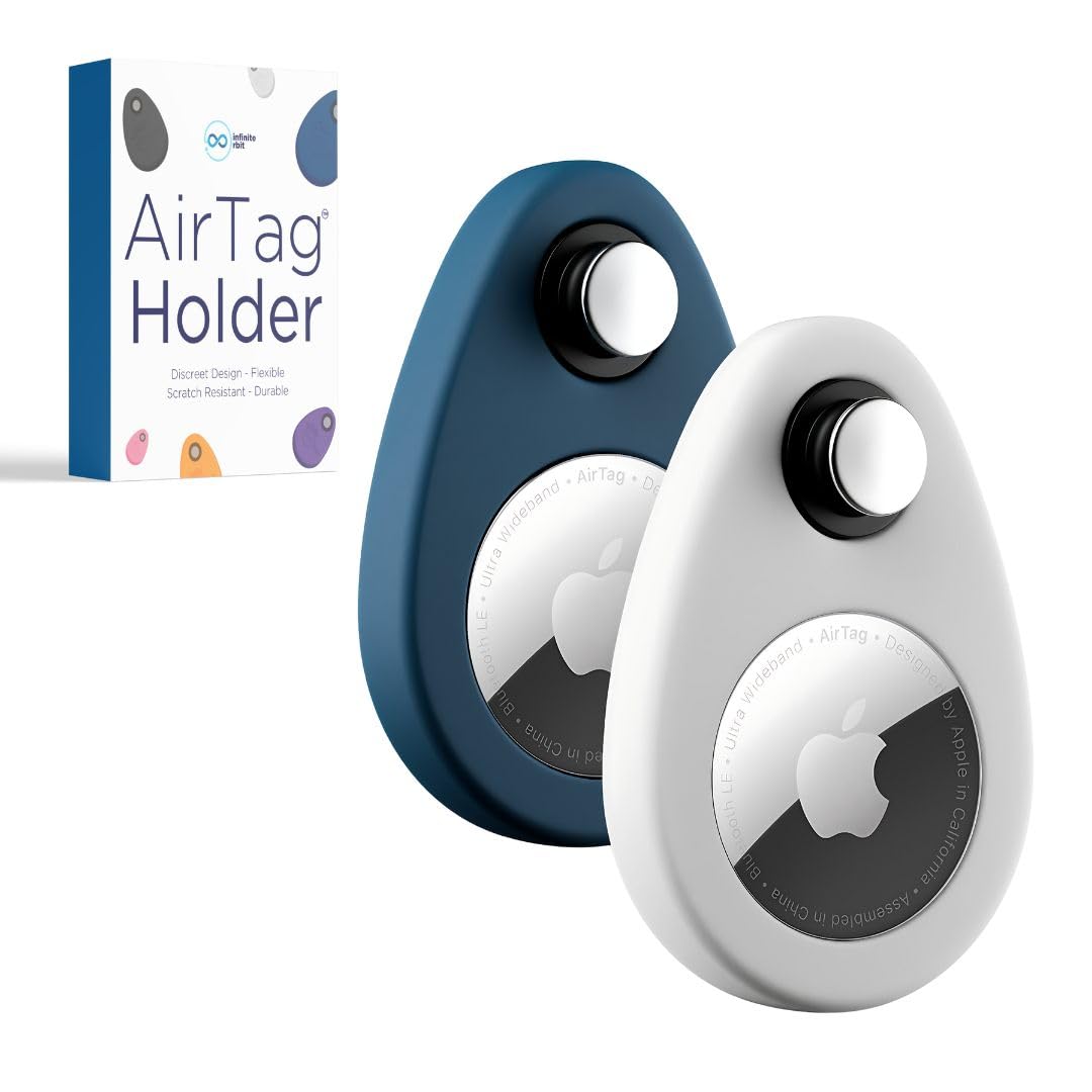 Amazon.com: INFINITE ORBIT AirTag Holder for Kids – 2-Pack Hidden