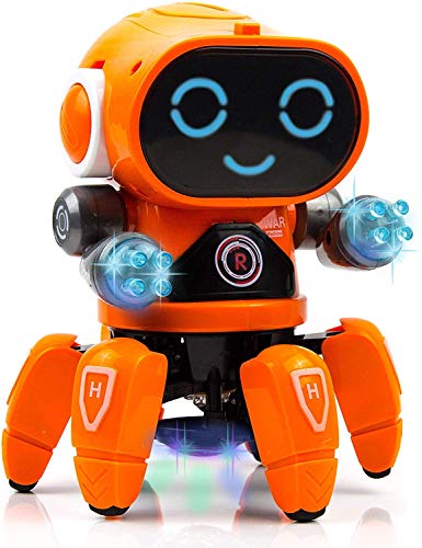 VGRASSP Bot Robot Pioneer Colorful Lights and Music All Direction...