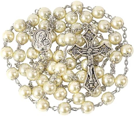 Nazareth Store Katholieke Gebed Rozenkrans Olijf Houten Kralen Ketting