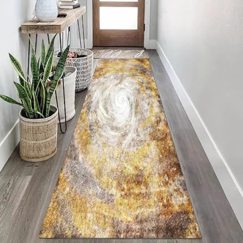 Tapis de couloir long et étroit antidérapant 60x500 cm pour salon et entrée