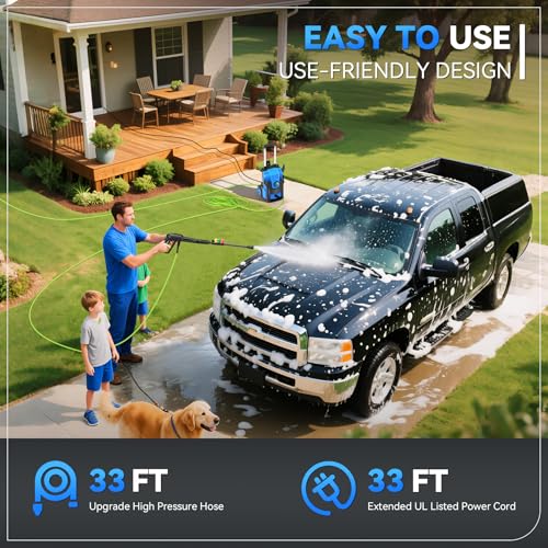 Portable Power Washer Battery Operated