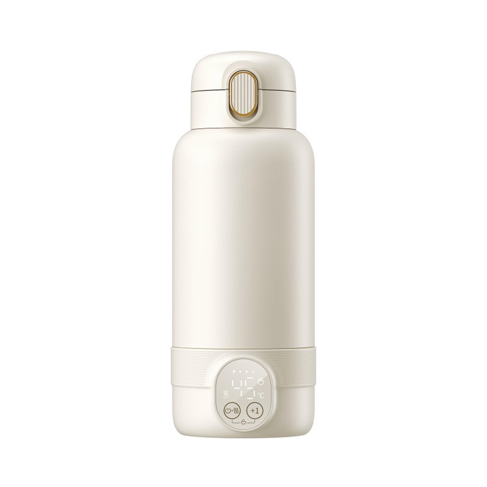 Chauffe-biberon en acier inoxydable de qualité alimentaire, contrôle de la température intérieure, 500 ml, grande capacité pour voyage, voyage, chauffe-biberon pour bébé