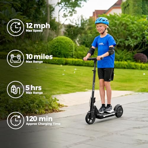 Image of isinwheel S7 Kids Electric Scooter, 250W Adjustable E-Scooter for Ages 8-14