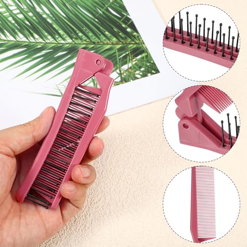 Peine plegable portátil para cabello rizado y largo miniatura 4