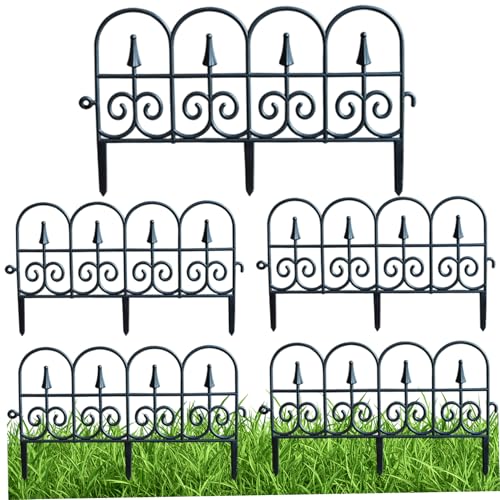 Bordures plantes parterre fleurs anti-piétinement grâce à l'insert de clôture plastique