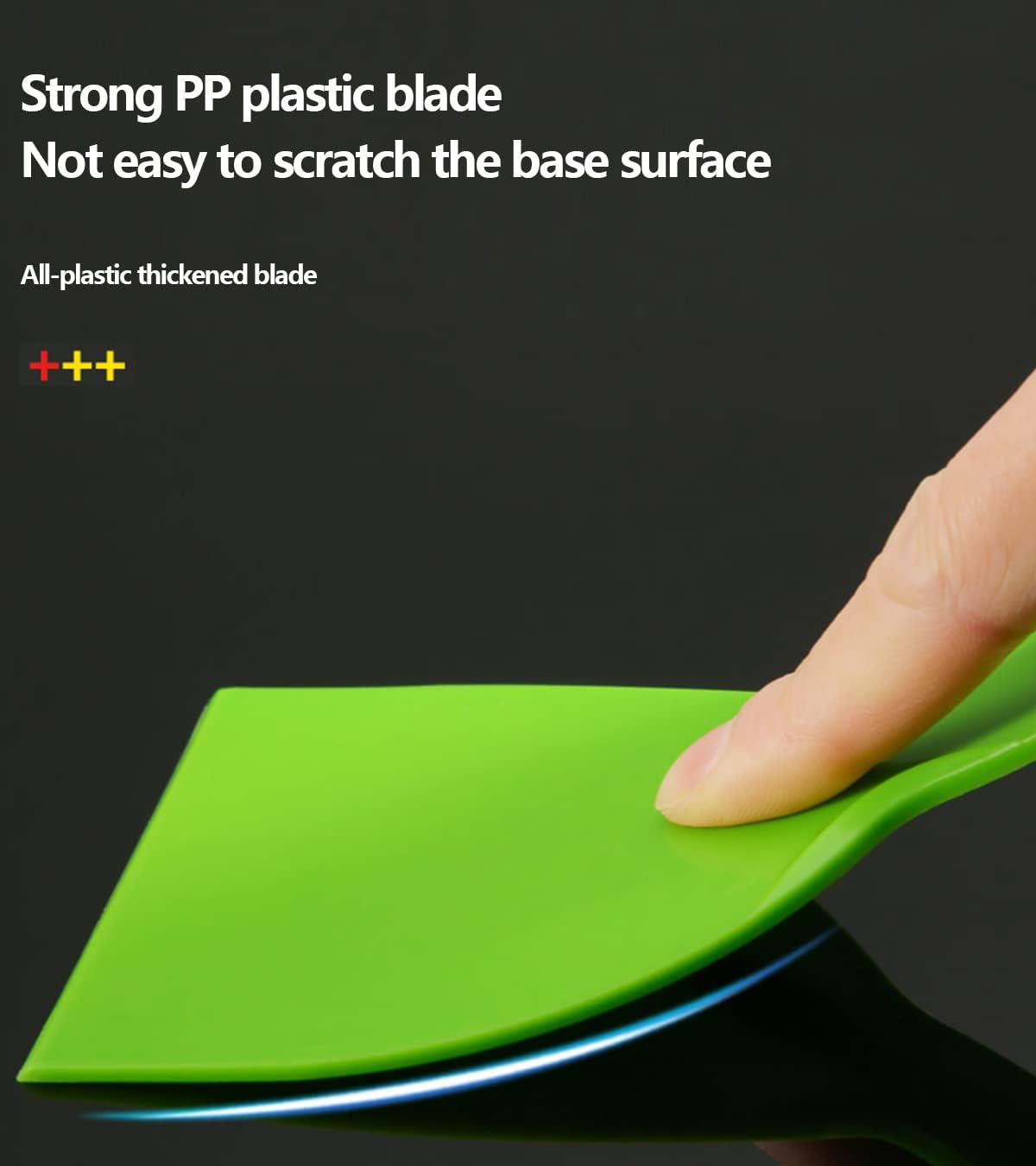 3 Pack Plastic Putty Knife Set Versatile Wall Scraper, Spackle Tool, and Plastic Scraper(2 Inch)