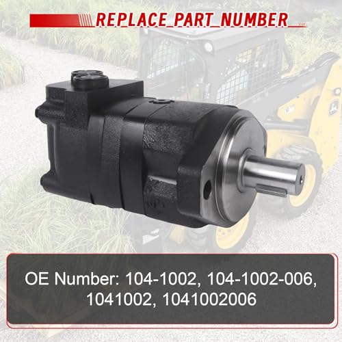 Image of Hydraulic Motor Assembly, 104-1002 104-1002-006 1041002 1041002006 Replacement for Eaton Char-Lynn 2000 Series