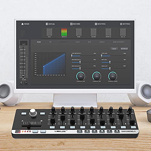Penchen Easycontrol.9 Portable Mini Usb 9 Slim-Line Control Midi Controller #TOP1