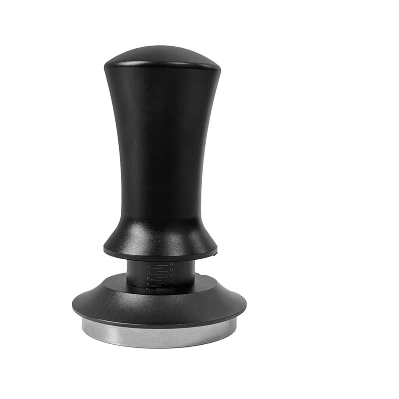 Tamper De Café 58mm 54mm 51mm Base Ondulada Niveladora Presión Constante Calibrado Resorte Cargado Herramientas De Barista Accesorios De Espresso(Rounded 58mm)