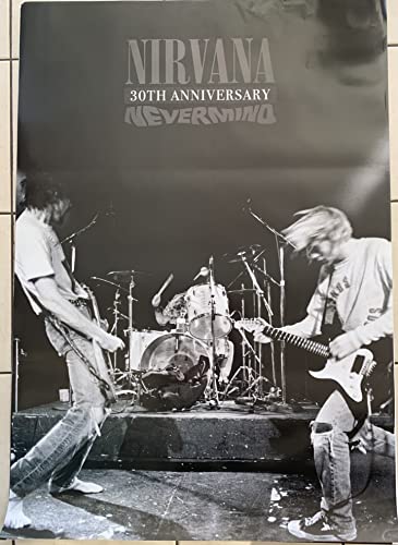 AFFICHE / Nirvana - Nevermind - 30th Anniversary - 70x100cm - POSTER Envoi Roulé