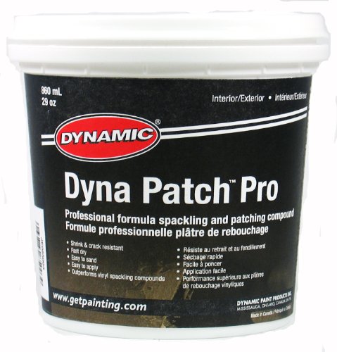 Dynamic JE085003 Dyna Patch Pro Spackling and Patching Compound 29-Ounce