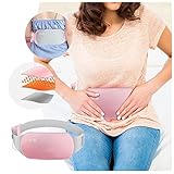 Portable Menstrual Heating Pad, Chargeable USB Cordless Heating Pad,Electric Heating Belt, Relieve Stomach Pain And Menstrual Period Best Gifts For Womens Girls Wife Girlfriend Mom (B Heating)