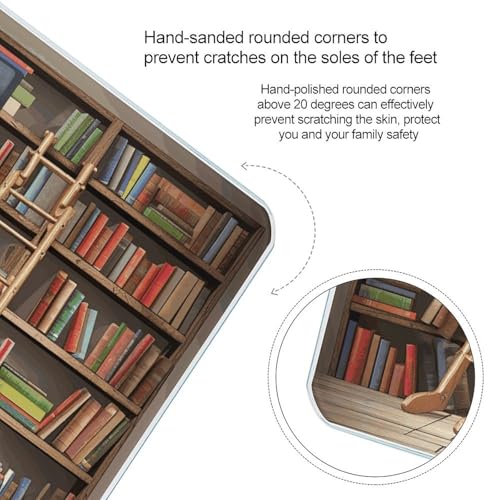 Báscula Digital de Baño con Diseño Funny Book Shelves miniatura 4