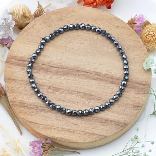 Massive Beads Pulsera de Cuentas de Piedra Natural 3mm miniatura 3