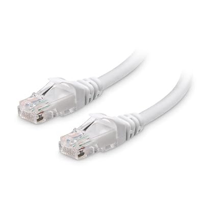 Cable Matters 10Gbps Snagless Cat 6 Ethernet Cable - 75ft, Cat 6 Cable, Cat6 Cord, Ethernet Cord, White